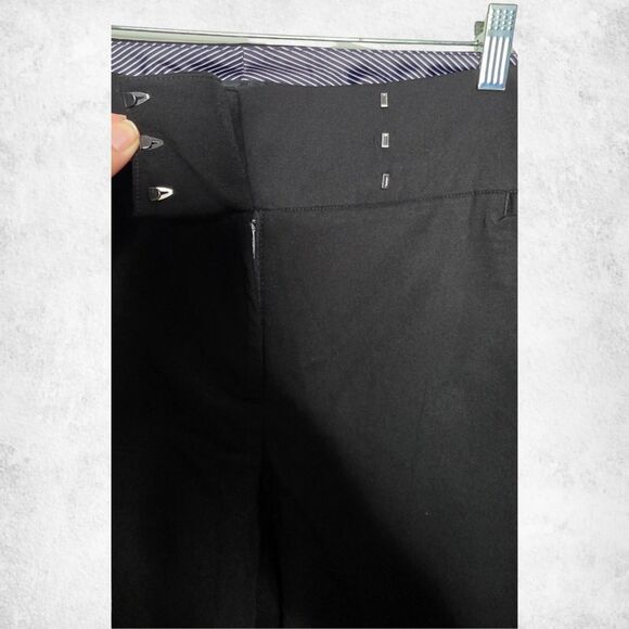 Studio by Torrid Black Dress Pants 20R Plus High Rise Straight Leg Suit Trousers - Picture 3 of 7